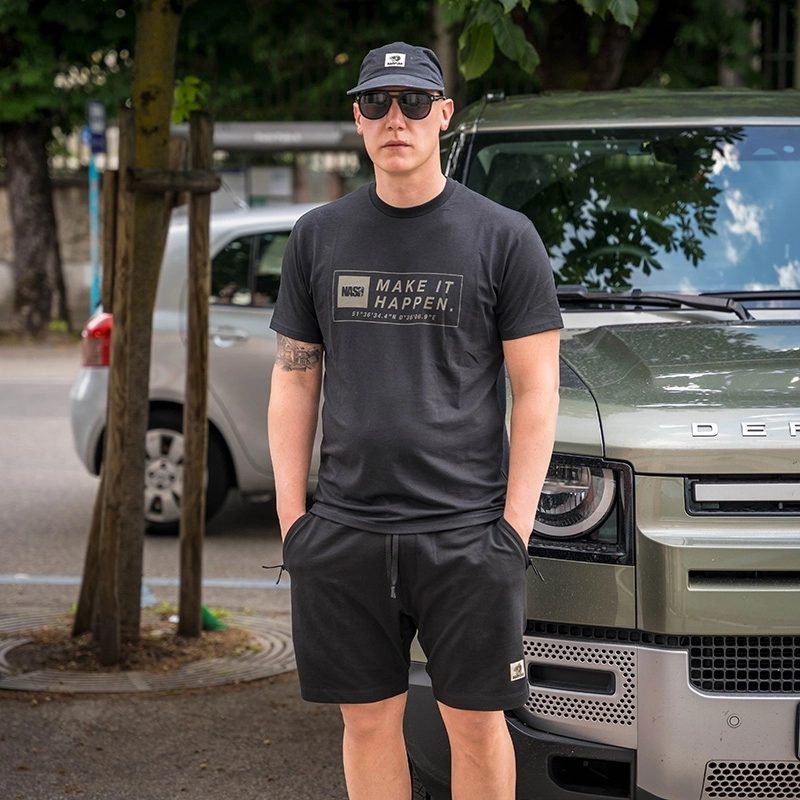 Nash Make It Happen Badge 5 Panel Cap Black